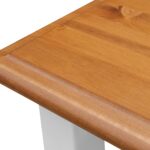 Stół rozkładany biały z drewna litego INGRID