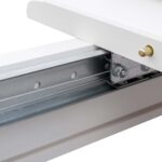 Stół rozkładany biały z drewna litego INGRID