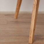 Ława owalna do salonu drewniana Basic