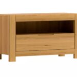 Szafka RTV Wąska Drewniana – Lunaro 40