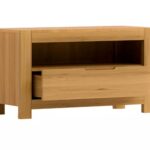 Szafka RTV Wąska Drewniana – Lunaro 40