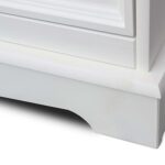 Drewniana szafa z lustrem vintage INGRID