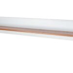 Klasyczna biała półka drewniana ANADI