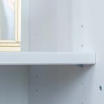 Biały regał biblioteczka sosnowa ANADI