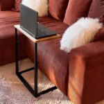 Stolik Pomocniczy Regulowany Drewniano-Metalowy – Metron