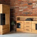 Witryna Drewniana Przeszklona – Avero 81