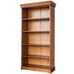 Biały regał biblioteczka sosnowa ANADI