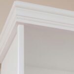 Biały regał biblioteczka sosnowa ANADI