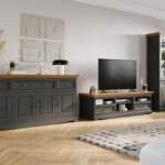 Solidna komoda z drewna litego INGRID