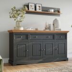 Solidna komoda z drewna litego INGRID