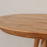 Drewniany okrągły stolik 90 cm Basic