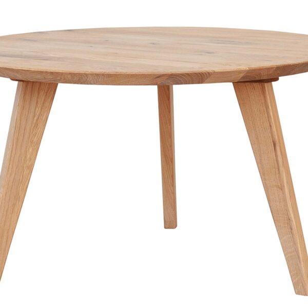 Drewniany okrągły stolik 90 cm Basic