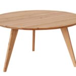 Drewniany okrągły stolik 90 cm Basic