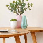 Ława owalna do salonu drewniana Basic