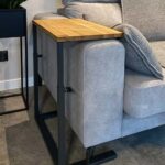 Stolik Pomocniczy Regulowany Drewniano-Metalowy – Metron