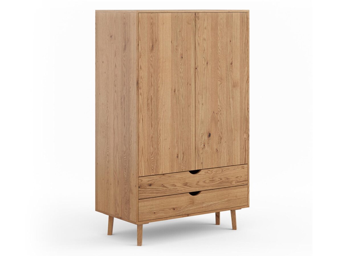 Szeroka Szafa Dębowa Lina