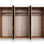 Drewniana szafa z litego drewna K60EF1E