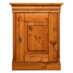 Biała szafka nocna na styl prowansalski ANADI