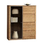 Witryna drewniana przeszklona Minos