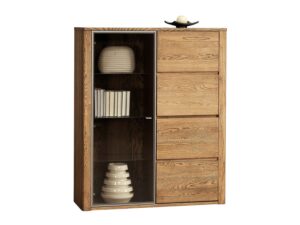 Witryna drewniana przeszklona Minos