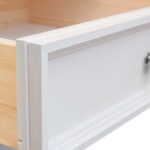 Klasyczna biała szafka RTV INGRID