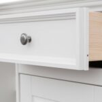 Biała nadstawka do kredensu INGRID