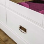 Szafa biała z lustrem trzydrzwiowa ANADI