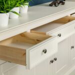 Solidna komoda z drewna litego INGRID