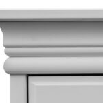 Sosnowa szafa dwudrzwiowa z szufladami ANADI