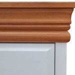 Biała komoda do klasycznego wnętrza ANADI