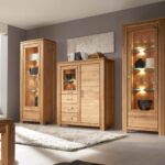 Kredens drewniany do salonu Akita