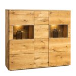 Wysoka szafka przeszklona Maseri