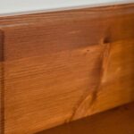 Klasyczna biała półka drewniana ANADI