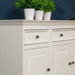 Solidna komoda z drewna litego INGRID