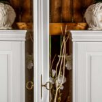 Szafa biała z lustrem trzydrzwiowa ANADI