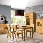 Wysoka szafka przeszklona Maseri