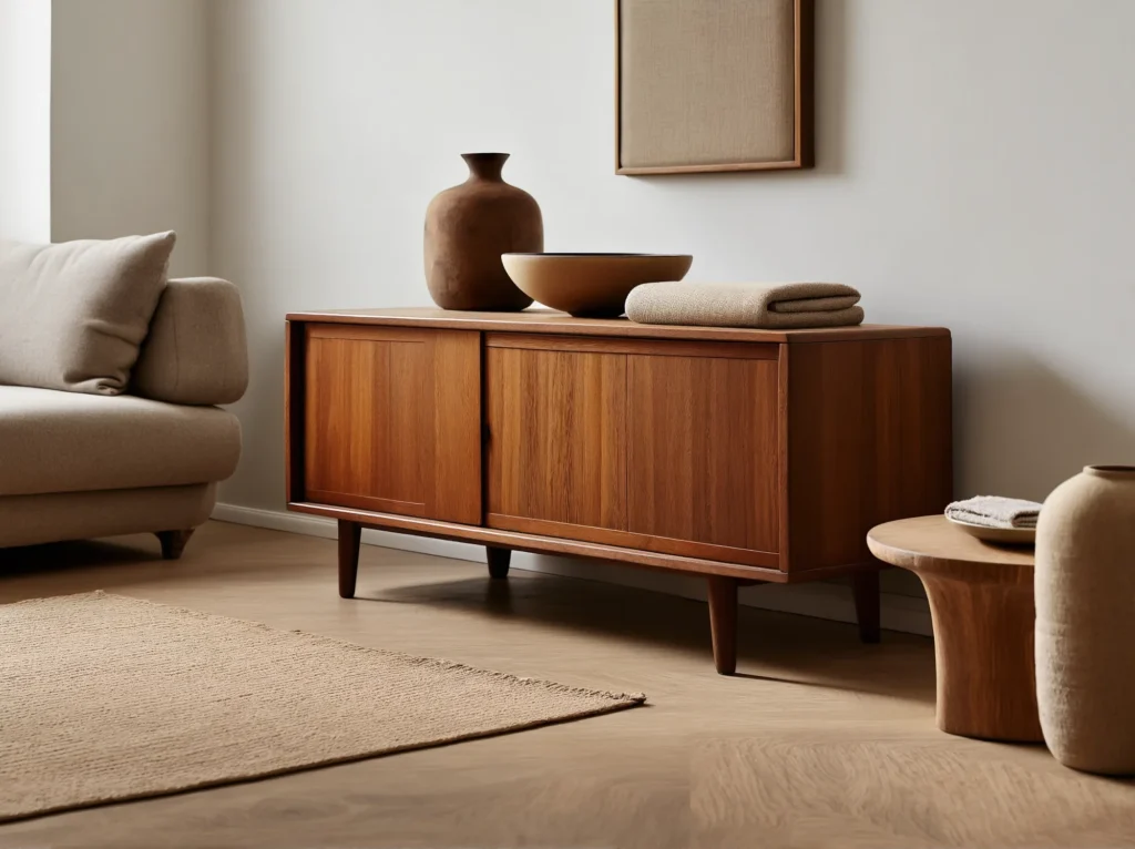Meble drewniane vintage – retro z duszą w domu