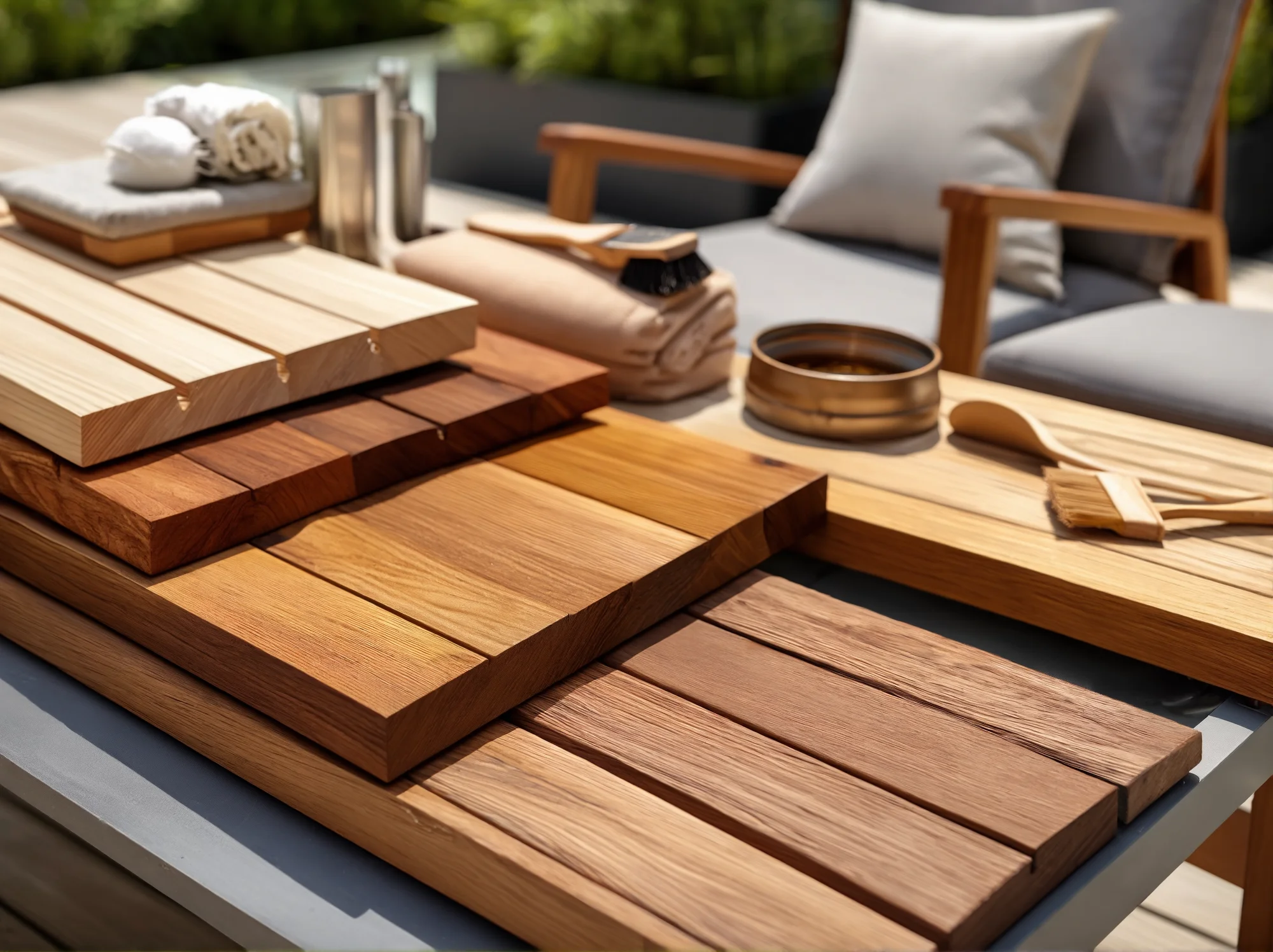 Jak impregnować drewniane meble ogrodowe równomiernie za pomocą pędzla