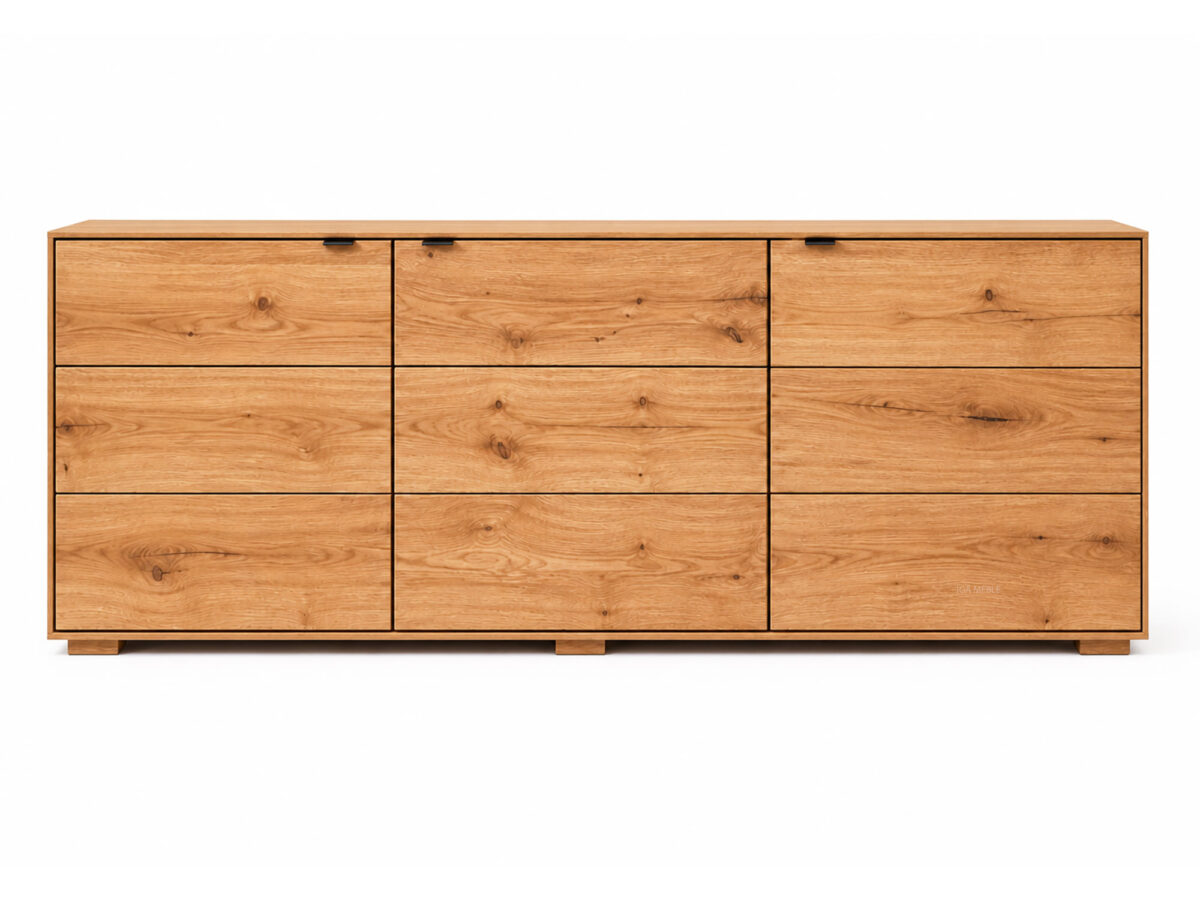 Elegancka Komoda Drewniana 180 cm Silvara