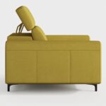 Fotel tapicerowany Retrella 100 cm w stylu retro – zdjęcie 6