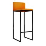 Hoker tapicerowany Hokvero 105 cm czarny stelaż – zdjęcie 3
