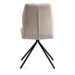 Krzesło tapicerowane Nexor 89 cm czarny stelaż – zdjęcie 7