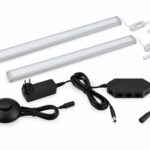 Zestaw oświetlenia LED Maseri do szaf z 2 listwami