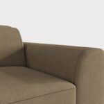 Sofa tapicerowana Retrovano 250 cm w stylu retro w aranżacji wnętrza 5