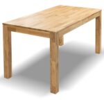 Stół rozkładany dębowy Castoro 150x85 cm dąb – zdjęcie 2