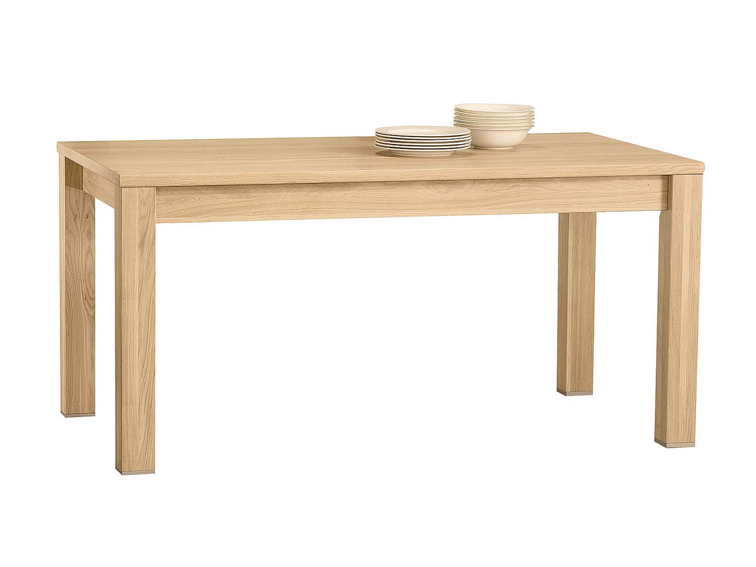 Nowoczesny stół z naturalnego drewna do minimalistycznych wnętrz